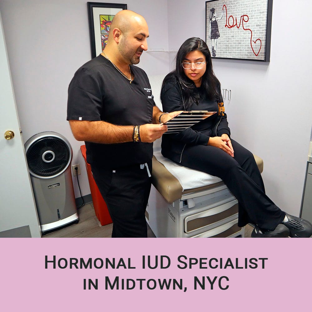Hormonal IUD Specialist in Midtown NYC